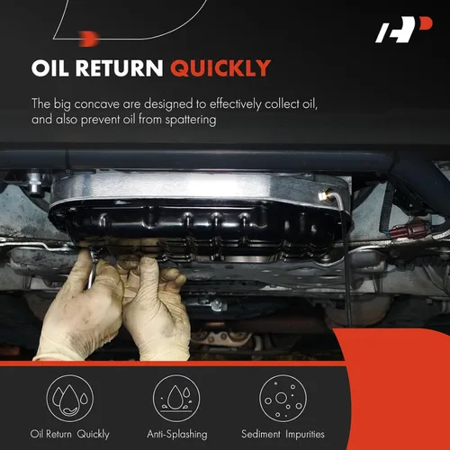 Vista 6 de A-Premium - Bandeja de aceite de transmisión con tapón de drenaje y junta Compatible with Audi Q3 2015-2018, Q3 Quattro 2015-2018, Volkswagen