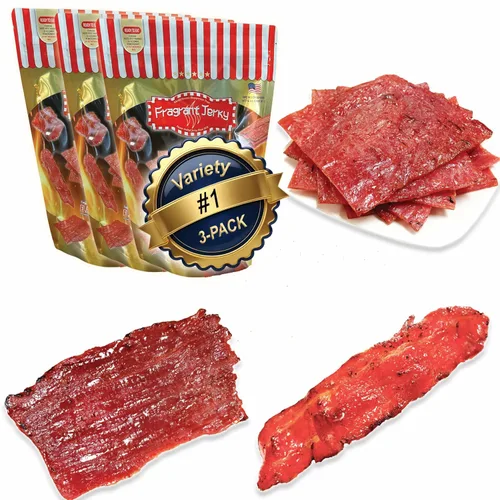 Vista 8 de Singapore Street Food, carne seca de cerdo a la parrilla (sabor original de 12 onzas). *A la parrilla fresca a tu pedido *Enviado el mismo día