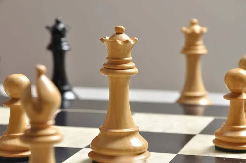 Vista 9 de The House of Staunton - The Congress Chess Set - Pieces Only - 3.75" King