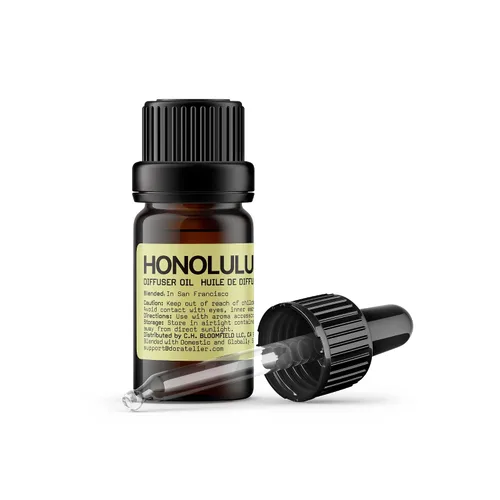 Vista 5 de Aceite para Difusor de Bergamota, Aroma Fresco y Delicado, Bergamota, Petitgrain, Toronja, Naranja, Vainilla, Vetiver, Ámbar, Almizcle, Mezcla