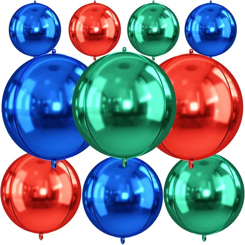 Vista 27 de Globos redondos de papel de aluminio para baloncesto, globos de helio 4D de 22 pulgadas, 18 pulgadas, 15 pulgadas, balón de baloncesto negro