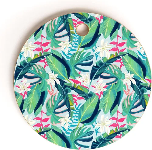 Vista 18 de Society6 Tabla de cortar de bambú 83 naranjas botánicas Boho Art Decoración de cocina Tabla de servir segura para alimentos, alia, 11.5 pulgadas