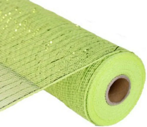 Vista 12 de Cinta decorativa de malla de yute de poliéster de 10 pulgadas x 30 pies (rayas naturales marrones y blancas con hilo de algodón): RY800348
