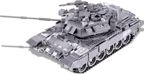 Vista 7 de Piececool Rompecabezas 3D para adultos, kits de modelo de tanque de metal, tanque Centurion Afv para bricolaje, bloques de construcción de bloques