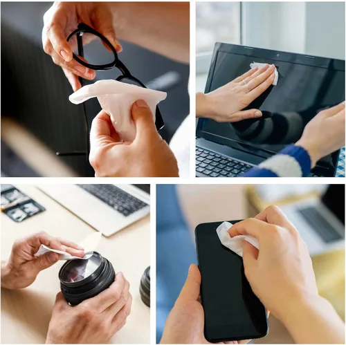 Vista 6 de ARCHXX Toallitas antiempañamiento para gafas, 120 unidades, toallitas de limpieza prehumedecidas, limpiador de lentes para gafas, gafas de sol