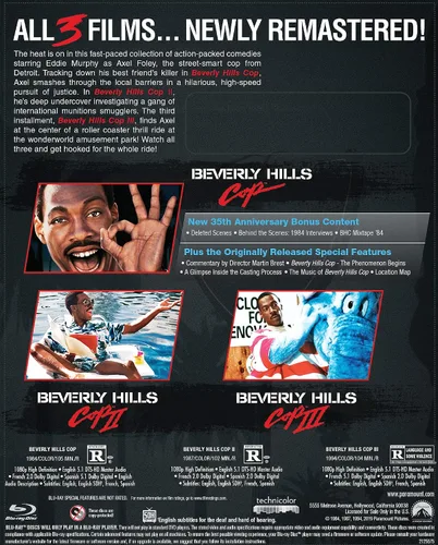 Vista 2 de Beverly Hills Cop 3-Movie Collection Blu-ray