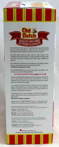 Vista 4 de Old Dutch Ketchup Chips - Caja de 7.76 oz (importado de Canadá)