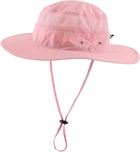 Vista 15 de Home Prefer Sombrero de sol UPF 50+ para hombre, ala ancha, protección UV, sombrero para hombre y mujer, playa, safari, jardinería, golf, pesca