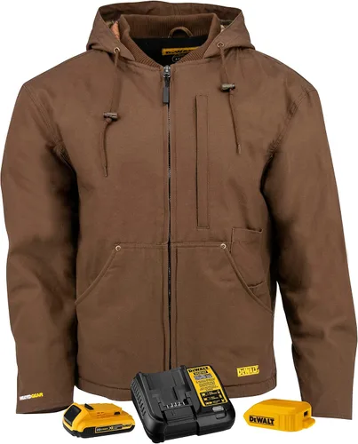Vista 5 de DEWALT Chaqueta de concha suave calentada ligera DEWALT Juego de chaqueta de concha suave calentada ligera