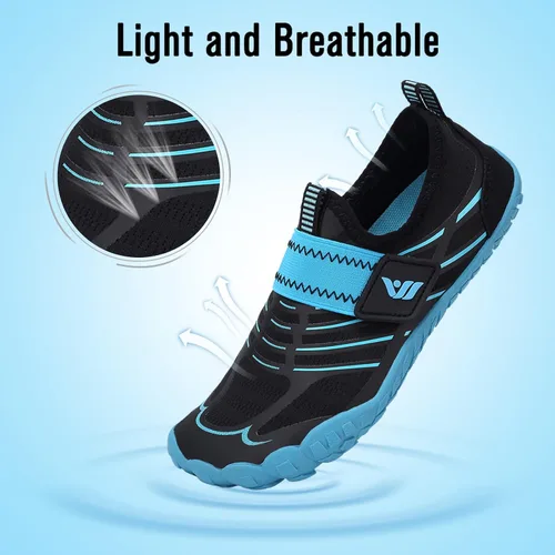Vista 4 de CIOR Zapatos acuáticos para niños y niñas, zapatos deportivos acuáticos ligeros (niños pequeñosniños grandes)