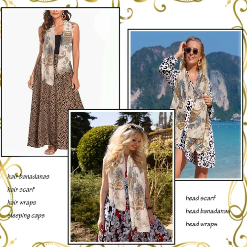 Vista 3 de Chales de mujer para primavera, verano, arrugas, pashmina, bufandas de gasa para playa, chal de gasa, bufanda extremadamente suave, Estilo a