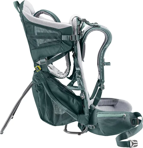 Vista 5 de Deuter Kid Comfort Mochila de transporte infantil activo para senderismo Bosque