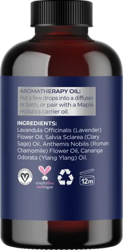 Vista 2 de Juego de mezclas de aceites esenciales de aromaterapia, juego de aceites esenciales de sueño y respiración para difusor con aceites esenciales
