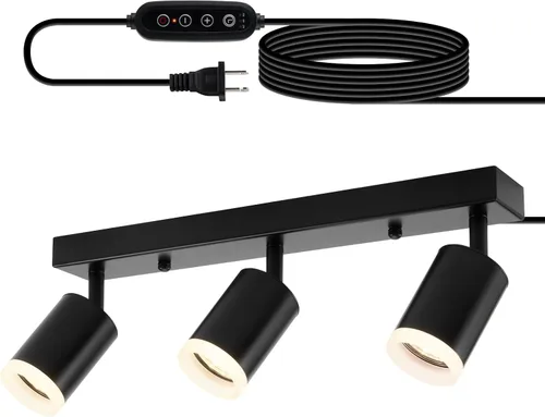 Vista 17 de Bojim Cabeza ajustable blanca del techo de los accesorios de iluminación de Blanco