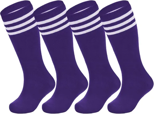 Vista 9 de American Trends 2 pares de calcetines de sóftbol para niños pequeños Rosa fuerte