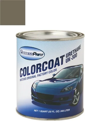 Vista 348 de Aerosol para pintura de retoque automotriz Dodge Stratus - Capa transparente metálica de acero plateado A4/DA4 - Paquete todo incluido