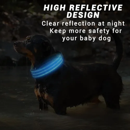 Vista 4 de Collar táctico para perro, collar ajustable de nailon reflectante para perro con mango de control, hebilla de metal resistente para perros medianos
