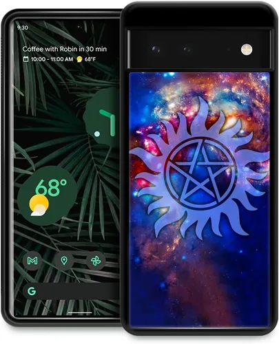 Vista 14 de CARLOCA Funda compatible con Google Pixel 4A, diseño de cosmos sobrenatural, ultra protección, a prueba de golpes, silicona suave, TPU