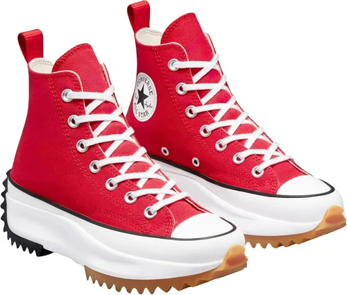 Vista 4 de Converse Run Star Hike - Tenis altos para hombre (rojo blanco y negro, sistema de tallas de calzado, adulto, hombre, numérico, mediano, numérico_8)