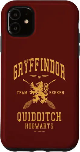 Vista 5 de Funda para iPhone 15 Deathly Hallows 2 Gryffindor Quidditch Team Seeker