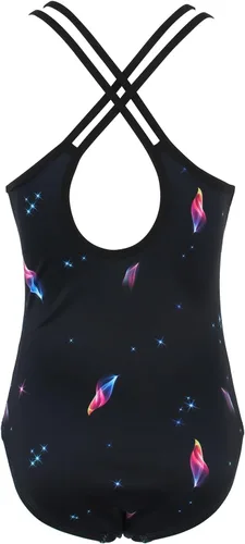 Vista 46 de MODAFANS Leotardos de gimnasia para niñas brillantes para bailar ballet, pantalones cortos con espalda cruzada