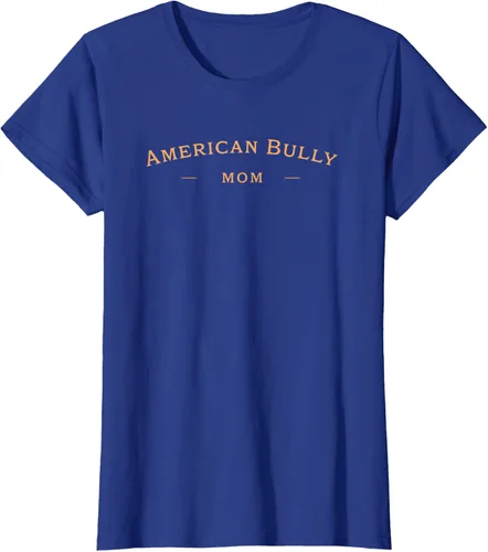 Vista 6 de Camiseta clásica American Bully Mom, American Bully Dog Mom, Negro