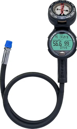 Vista 2 de Cressi Consola para ordenador de buceo - Manómetro, brújula - Consola Donatello 3: Made in Italy