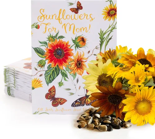 Vista 15 de Bentley Seed Co. Flores Polinizadoras del Planeta del Día de la Tierra Paquetes de Semillas de Flores Ilustrados con Abejas y Mariposas