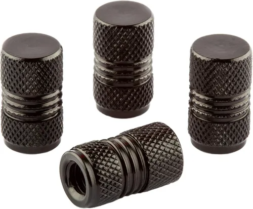 Vista 13 de Presta - Tapones de válvula de aluminio anodizado, uso en válvulas Presta/Francesas, diseños: bala, cohete, hamburguesa, cohete de bolsillo