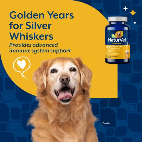 Vista 3 de NaturVet – VitaPet Vitaminas Diarias para Perros Mayores – Más Glucosamina – Espectro Completo de Vitaminas y Minerales – Mejorado con Glucosamina