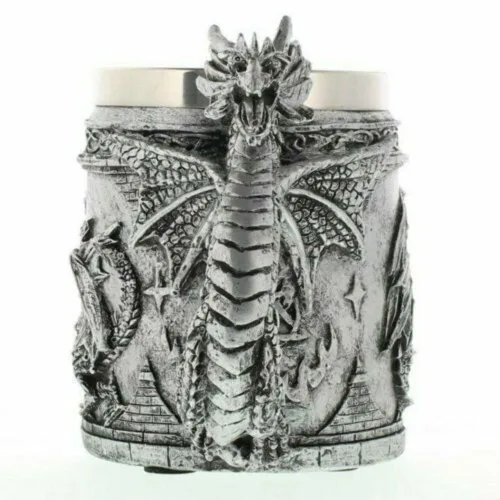 Vista 5 de Furniture Creations SERPENTINE DRAGON, 5.75" x 3.5" x 5", Taza multicolor