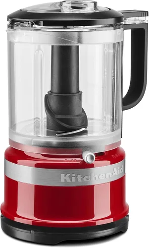 Vista 2 de KitchenAid Picador de alimentos de 5 tazas + mezclador de mano de 6 velocidades Rojo imperio