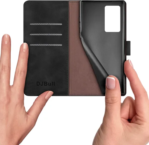 Vista 6 de DJBull Funda tipo cartera para Samsung Galaxy Note 20 Ultra con soporte para tarjeta de crédito, [bloqueo RFID] Funda de cuero PU para teléfono a
