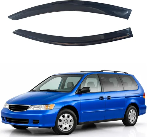 Vista 317 de Visera de ventana IG para Ford Focus Sedán y Hatchback 2012-2018, Protector de ventana lateral para lluvia y viento estilo Mugen, extra duradero