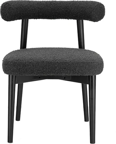 Vista 3 de TOV Furniture Spara - Silla auxiliar color negro