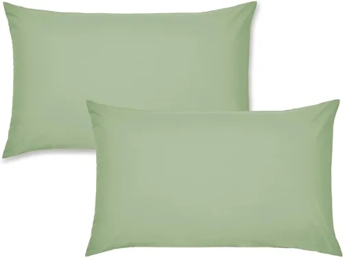 Vista 13 de Funda de Almohada de Viaje Tamaño 12x18 Paquete de 2 Piezas 100% Algodón Egipcio Cierre de Cremallera 500 Número de Hilos Funda de Almohada