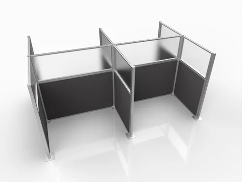 Vista 15 de Versare Kit de cubículo de panel de silencio Paredes de división de estación de trabajo Paredes de cubículo de amortiguación de sonido