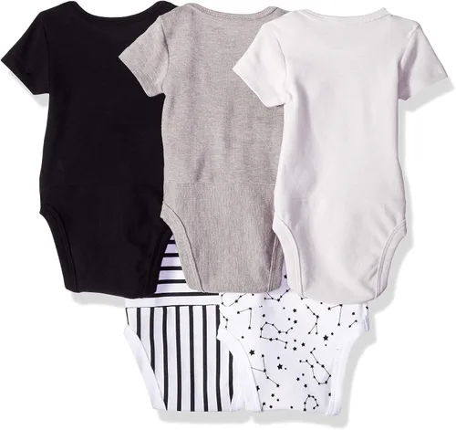 Vista 12 de Hanes - Bodis para bebés, Ultimate Flexy de manga corta, unisex, paquete de 5