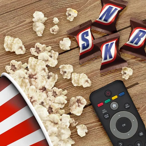 Vista 7 de SNICKERS Barras de caramelo de chocolate tamaño minis, bolsa de 4.4 onzas (paquete de 12)