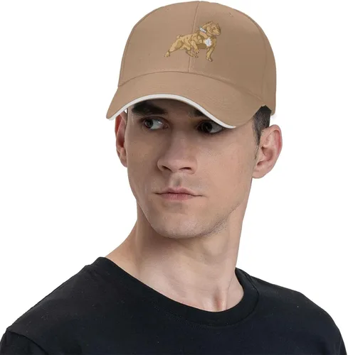 Vista 8 de American Bully Hat Gorra de béisbol Gorra de lengua de pato Gorra al aire libre Moda Negro