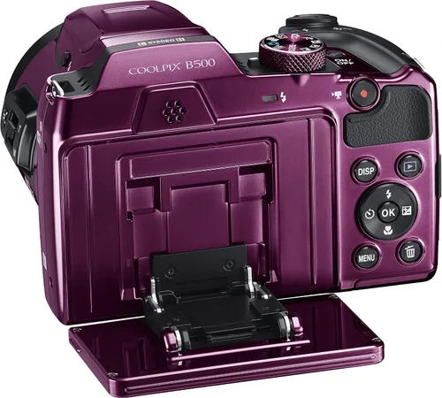 Vista 3 de Nikon COOLPIX B500 Cámara digital con zoom óptico de 16MP 40x con Wi-Fi incorporado - (ciruela) - (versión internacional)