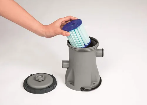 Vista 2 de Bestway Cartucho de filtro tipo VII/D para bombas de 530 GPH - Paquete de 6