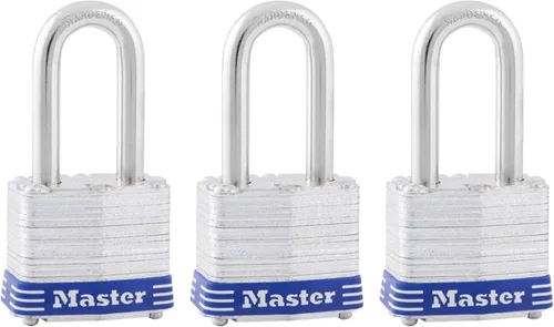 Vista 11 de Master Lock 3DLF- Candado de argolla larga, con 1-1/2 pulgadas. Argolla