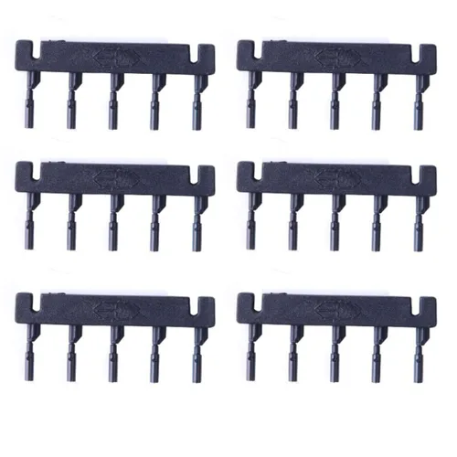 Vista 7 de Hebilla en forma de C para máquina de extensiones de cabello 6D de 2ª generación, kit de extensiones de cabello humano sin rastro (40 unidades)