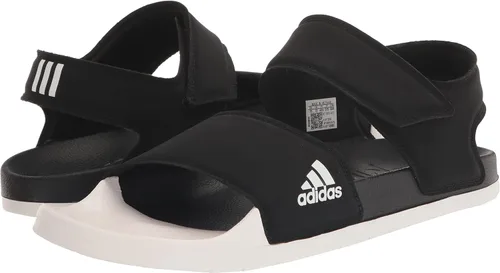 Vista 7 de adidas Sandalias Adilette unisex para adultos, Core Black-core White
