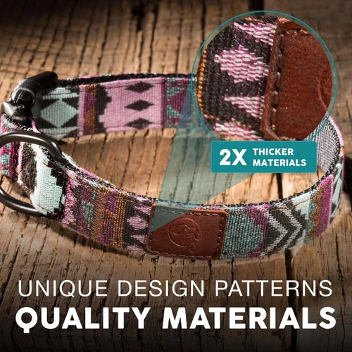 Vista 2 de Embark Adventure Collar para Perros – Collares de perro de nailon elegantes y duraderos para perros pequeños, cómodo collar para mascotas, collares