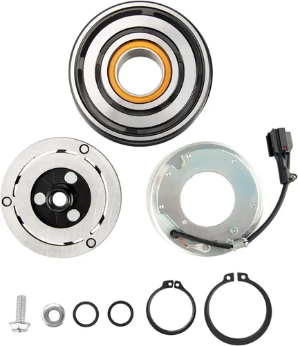 Vista 11 de 58544 Kit de embrague de compresor A/C de repuesto para Rogue 2008-2014 Rogue Select 2014-2014, kit de embrague de compresor de CA bobina de polea