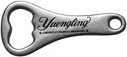 Vista 3 de Yuengling Juego de abridor de botellas de cerveza tradicional y peltre vintage