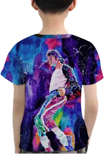 Vista 2 de Lgandpg Camiseta de manga corta con estampado 3D para niños y niñas