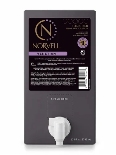 Vista 11 de Norvell Premium Solución de bronceado en aerosol veneciano 8 fl oz – Fórmula profesional de bronceado sin sol para un brillo bronce natural, sin